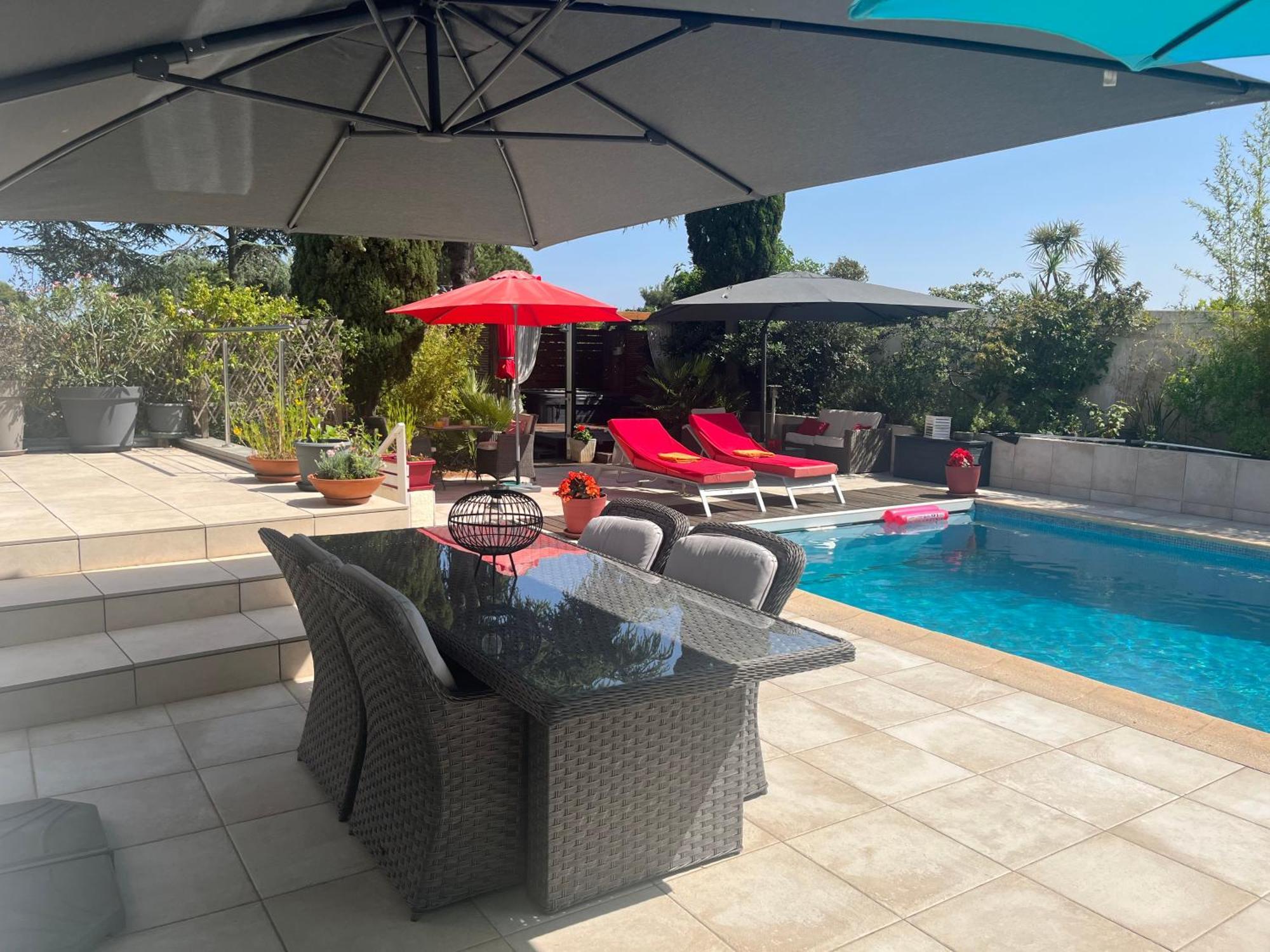 La Villa Des Cedres & Spa Cap D'Agde "Adult Only" Exterior foto