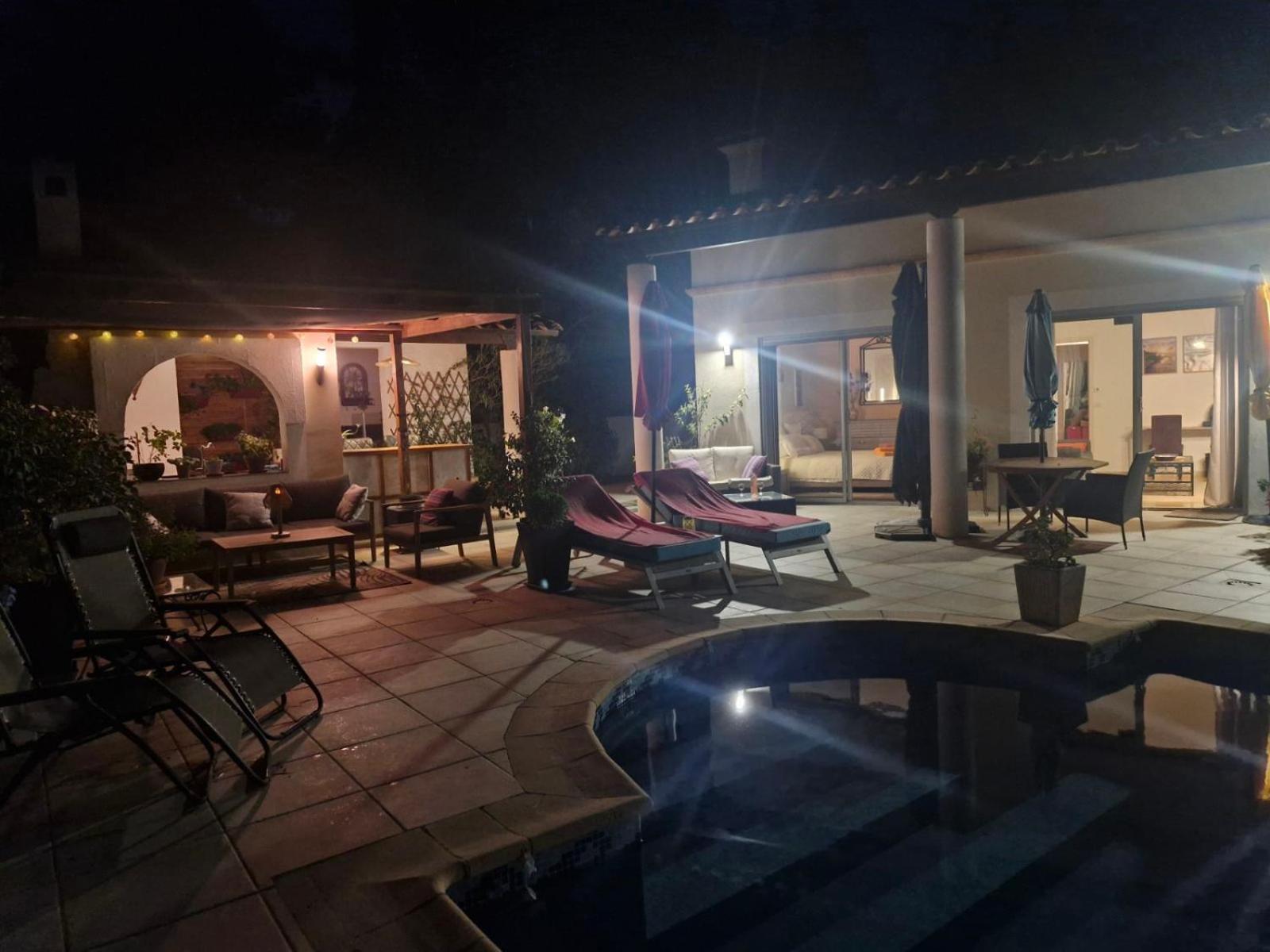 La Villa Des Cedres & Spa Cap D'Agde "Adult Only" Exterior foto